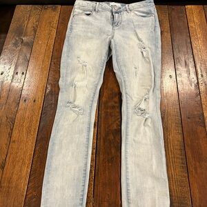 Articles Of Society Light Denim Skinny Jeans